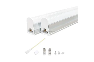 2ft 4ft 5ft LED Tube Lighting Aluminum PC T5 Color 220V IP44 Integrated LED Light Fixture Linear Lights for Home Office & Shop