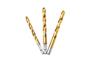 NAIPU OEM High Speed Steel DIN338 HSS Fully Ground 20mm Titanium Round Hex Shank Twist Drill Bit For Metal Drilling Wood Plain P