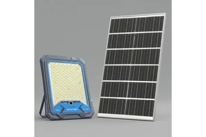 1500 Watt Solar Floodlight with Camera Safe Bright Waterproof and Durable Design Suitable for Garden Paths and Large Spaces