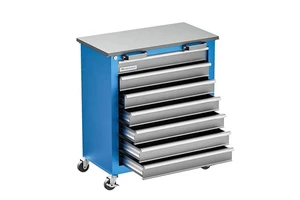 AIRAJ Stackable Mini Tool Box Set 285-Piece Tools OEM Customizable Steel Cabinet 7 Drawers