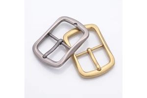 40mm 1.5 Inch Metal Pin Buckles Heavy Duty Zinc Alloy Single Prong Belt Buckle for Men Women Leather Belts Wholesale