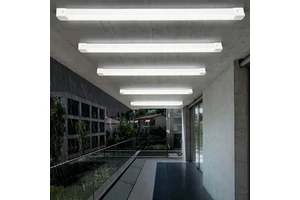 Industrial 40W LED Tri-proof Light IP65 Waterproof Aluminum 3CCT Vapor Tight Lighting ETL DLC Certified 5-Year Warranty for