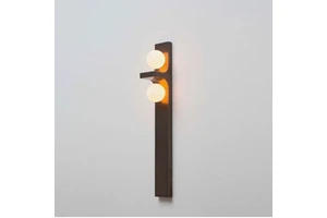 Bedside Glass Wall Lamp Aisle Bedroom Homestay Hotel Restaurant Modern Simple Nordic Designer Personality Rotating Wall Lamp