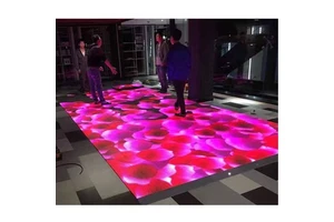 3D Waterproof Digital LED Dance Floor Lighting for Wedding Animation & Graphics Display for Shopping Mall & Exhibition Halls