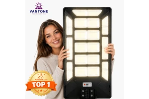 High Watt All in One Solar Street Lights Outdoor Solar Lamp IP66 Waterproof Solar Flood Light with Remote Control