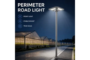 UFO Integrated AC 200W LED Solar Garden Street Lights IP65 Waterproof Outdoor Landscape Lighting For Highway Village Rural Area