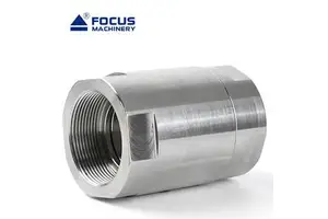 Threaded Connection Stainless Steel Rotary Swivel Joint Low Torque Hydraulic Oil Water Rotating Unions