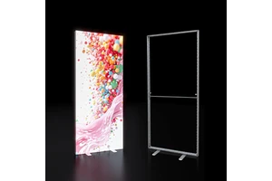 SEG LED Backlit Trade Show Display Fabric Tension Frame Aluminum Exhibition Booth with Graphic Fast Ship