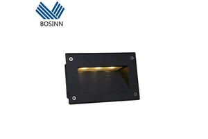 Stair Recessed Step Light Decoration Building Embedded Wall Lamps Hallway Landscape Lighting Side Corner Lamp