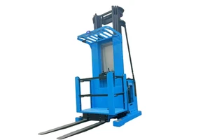 Full Electric RUMLIFT Order Picker Forklift 1 Ton 1.5 Ton Lift Height 3000-7000 mm Lithium/Lead-Acid Battery PU Solid Tire