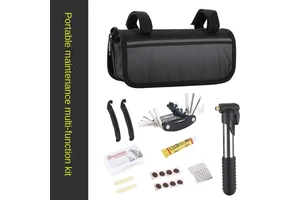 JIUYUE JY-315B Multifunctional Bicycle Puncture Repair Kit 16-in-1 Hand Tool with Allen Wrench and Socket Bag