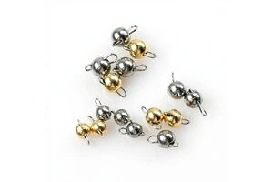 0.3g 0.5g 0.6g 0.7g 0.8g Plain Color Tungsten Cheburashka Clip-On Jig Head
