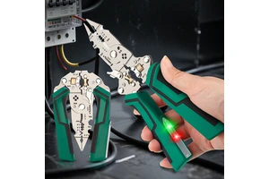 Electrician Special Cutting Multi-function Peeling Pliers Hand-held Sharp-nosed Cable Folding Measuring Wire Stripping Pliers