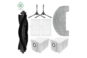 Main Roller Side Brush Hepa Filter Mop Replacement Fit for Mybot X9 Pro Robotic Vacuum Cleaner Accessories