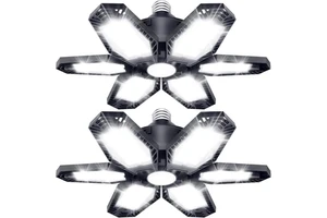 LED garage light 6+1 deformable mining light foldable deformable indoor household ceiling light