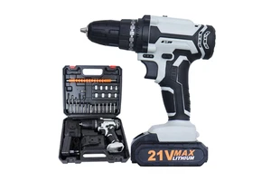 RYNEX Manufacturer Cordless Drill Power Tool Set 21V Electric Brushless Impact Cordless Drill Machine