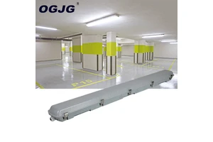LED Emergency Tri-proof Batten Light Garage Fixture LED Airtight Lamps IP66 Water Proof Triproof Lighting