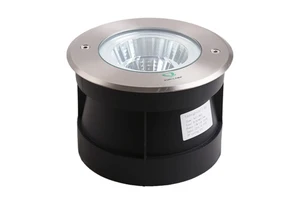 15W 220V 24 Degree Landscape IP67 Recessed Narrow Beam Lampe Enterree Au Sol LED Underground Light