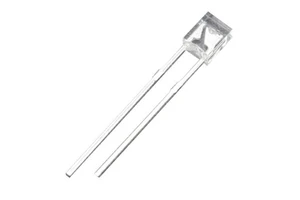 Factory Wholesale 234 Square LED Transparent Ice Blue Lamp Short Pin Yellow & Green Emitting Diode LED Light