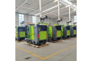 New Battery Powered Industrial Road Sweeper for Warehouse Factory Parking Lot Cleaning