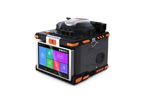 Support OEM Portable Optical Fiber Welding Machine 2024 OPM VFL All-in-one M5 Fiber Optic Fusion Splicer 6 Motors 5200mAh