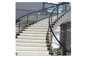 Grooved Stair Nosing Aluminum LED Profile for Walking Area Lighting Bending Cutting Welding Decorations Customizable Length