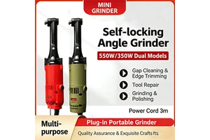 6-Speed Adjustable Electric Direct Grinder Cutting Grinding Polishing Seam Cleaning 90 Degree Electric Elbow Micro Angle Grinder