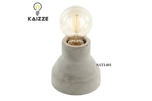European Morden Decorative Cement Bases Table Lamp Desk Lamp for Home Hotel