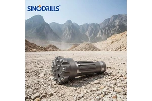 Sinodrills Rock Drilling Tools DTH Button Bits Mining Machine Parts Water Well Drill Bit