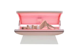 Best Selling PDT Photodynamic Therapy Bed for Full Body Contouring Infrared LED Red Light Spa Capsule