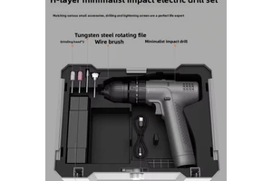 Multifunctional Electric Drill Tool Kit Set, Household Electrician Hardware Maintenance Complete Power Tools Set