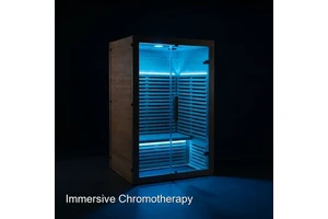 High-Performance Wet Steam Sauna Room with Reinforced Structure and Anti-Explosion Lamp for Safe Daily Operational Use