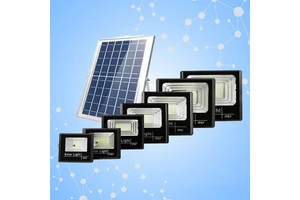 Projecteur Solaire Led Outdoor Courtyard Solar Spotlight Flood Lamp Integrated Outdoor Garden Light