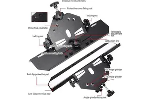 High Quality 45 Degree Industrial Steel Tile Chamfering Tool Power Tool Accessories Angle Grinder Attachment For Cutting