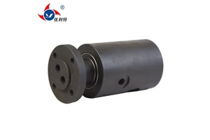 YOULITE High-Speed 2-Passages Swivel Joint Alternative SMC Coupler Rotary Pipe Fittings 200RPM 40MPa 120 Flange Connectivity