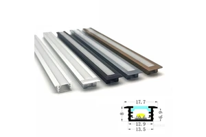 Customized Cabinet Wardrobe Light groove 13MM Wide Concealed Embedded Cabinet Light LED Line Light groove