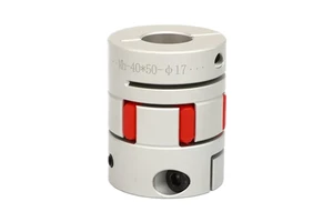 Aluminum Alloy Plum Blossom Coupling CNC Screw Connection Sleeve For Servo Motor Elastic Shaft Couplings With Pad