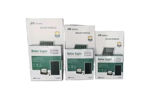 High Quality IP67 Waterproof 10000 Lumens LED Outdoor Street Home 200W JD-8200L Solar Flood Light with Remote Control