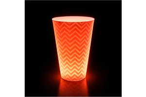 Wholesale Water Glowing Cup, Induction Luminous Plastic LED Beer Champagne Cup, Oem Personalized Light up Drinkware for Wedding