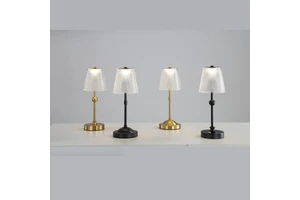 Touch control LED charging desk bedroom bedside light coffee shop table lamp