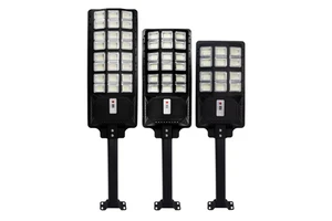 Integrated Solar Street Light with Built-In Lamp Arm for Outdoor Courtyard Lighting