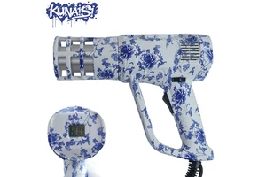 KUNAISI Customized Pattern Heat Gun 2000W Rated Output Power With Digital Temperature Display Temperature Adjustable Heat Gun