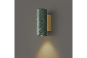 Luxury Marble Bedside Lamp with LED Light White Black Green for Home Living Room Bedroom Corridor Hotel Restaurant Decor