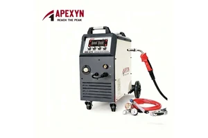 APEXYN MIG275 15kg Spool Capacity Gas Gasless Single Phase Industrial Mobile 3 In 1 Mig Mma Welder For Metal