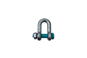 High-quality Low-priced Carbon Steel Galvanized American D-type GB Type Bow Shackle with Safety Bolt for Mining Traction