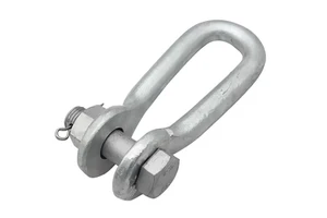 Steel Hot Dip Galvanized U-type Shackle U Clevis for Electric Power Cable Accessories