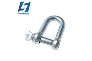 Wholesale High-standard Stainless Steel DEE SHACKLES Bow Shackle Screw Collar Pin 100 lb Load Capacity Polished Surface DECOR