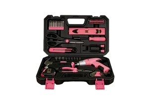 Hot Selling Electrician Tool Kit 135 Pieces Including Electric Drill Screwdriver for Household Maintenance