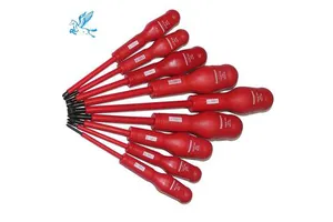 TIANMA Multifunctional Electrician Screwdriver Tool Set 9 Pcs Insulated Including Pliers Stainless Steel Blades