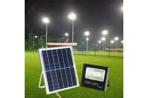 Portable Solar Flood Light Street Light Waterproof Outdoor ABS IP65 LED with Reflector